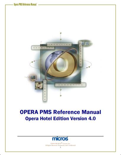 opera pms wiki|OPERA Hotel Edition .
